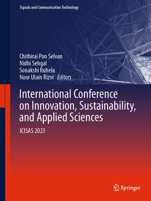 cover image of International Conference on Innovation, Sustainability, and Applied Sciences